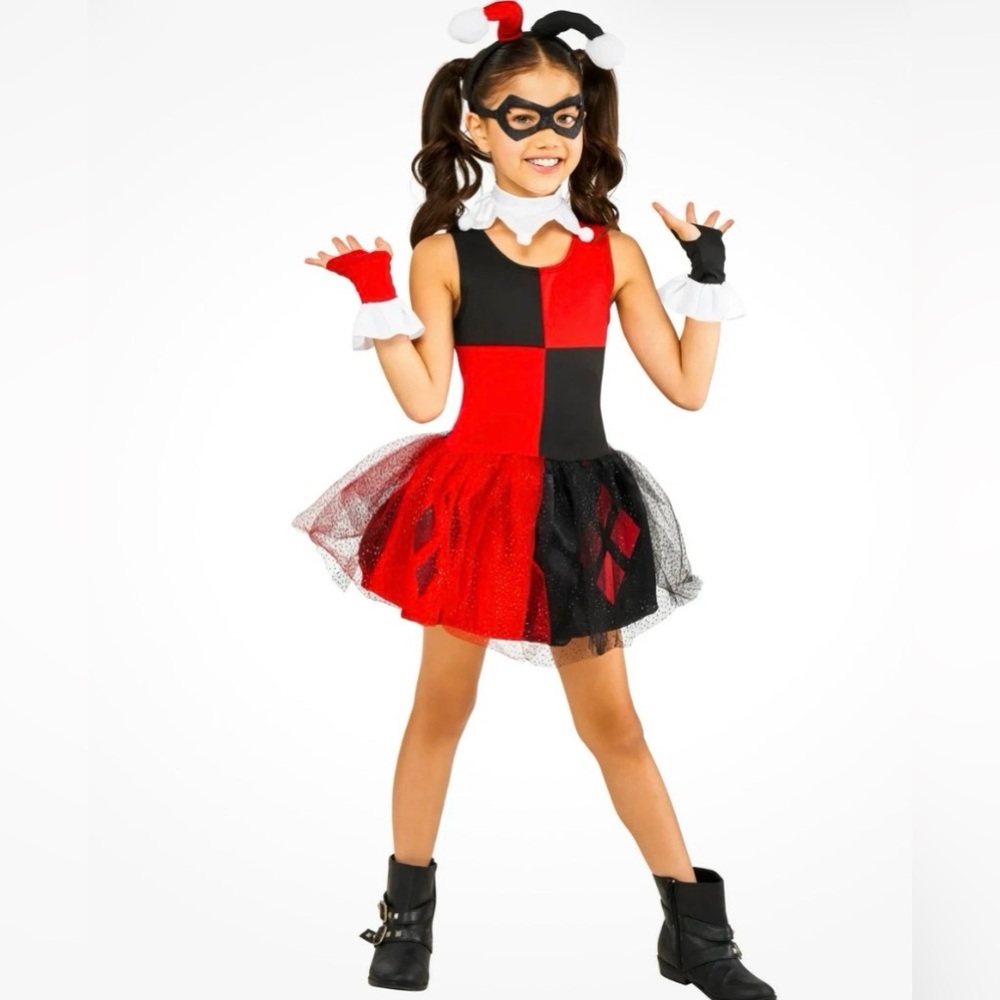 Rubies Harley Quinn child costume. NWT various sizes